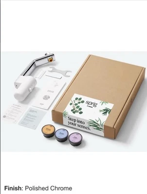 NUEVO KOHLER 28146-W-CP Sprig Ducha Infusión Dispositivo de Arranque Vainas Kit Blanco Cromo Foto 1 de 4