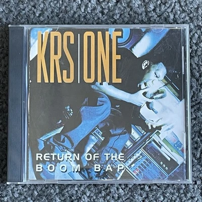Krs One Return of The Boom Bap CD 1993 Boogie Down Productions Hard Core Rap Foto 1 de 4