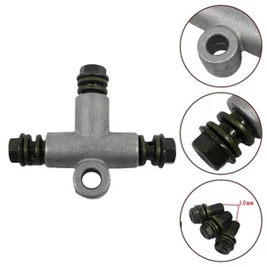 For Karting For Moped Hydraulic Brake Hose 3 Way Brake Connector Complete Set - Picture 1 of 9