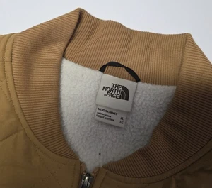 The North Face Mens Size XL Polyester Blend Brown Quilted Full Zip Vest - Picture 1 of 10
