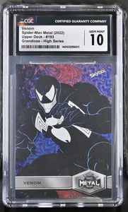 2022 Marvel Spider-Man Metal #193 Venom High Series Grandiose CGC 10 💎  - Bild 1 von 2