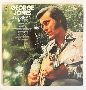 George Jones LP Record, The Grand Tour, EX/VG+, 1974 1st Ed. - Picture 1 of 6