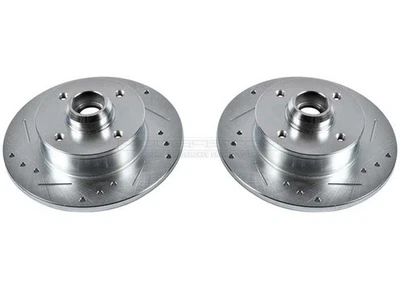 PowerStop for 99-02 Volkswagen Cabrio Rear Evolution Drilled & Slotted Rotors - - Image 1 of 4