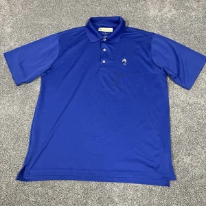 Donald Ross Philadelphia Country Club Golf Poloshirt Herren Größe M Blau - Bild 1 von 11