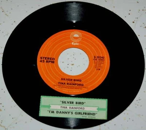 Tina Rainford 45 Silver Bird / I'm Danny's Girlfriend - Picture 1 of 1