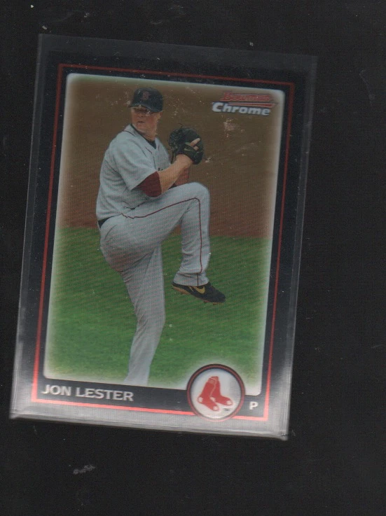 JON LESTER  2010 BOWMAN CHROME REFRACTOR CARD #82 - Image 1 of 1