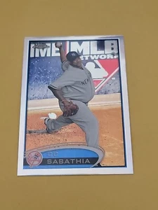 2012 Topps Chrome Refractor CC SABATHIA New York Yankees #14 - Picture 1 of 2