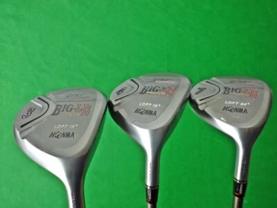 HONMA® Fairway Wood: BIG-LB 300 Titanium 4Star Chrome #3,#4  Flex:R - Image 1 of 4