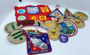 Lotto Patch Boy Scout Leader Scout Preparati Campo Bowling Pattuglia Spaziale Cappellano - Foto 1 di 5