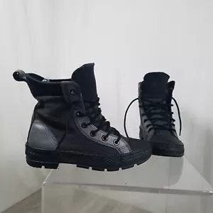 Bota deportiva Converse Chuck Taylor Sargent Outsider Hi Top negra gris para mujer 8 - Imagen 1 de 11