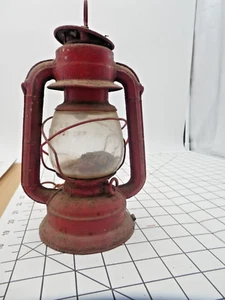 Dietz Comet Kerosene Red Lantern Made in USA 8.5" -Vintage Original - Picture 1 of 8