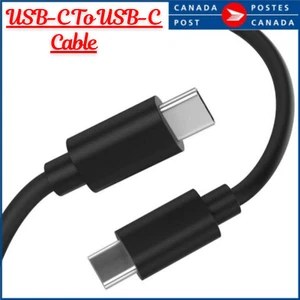 Heavy Duty USB-C to USB C Cable Fast Charger For Samsung A12 A52s A53 A33 A34 5G - Picture 1 of 11