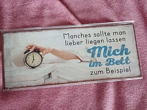 SCHILD Blechschild NEU Spruch witzig eingeschweißt Sprüche Deko - Bild 1 von 7