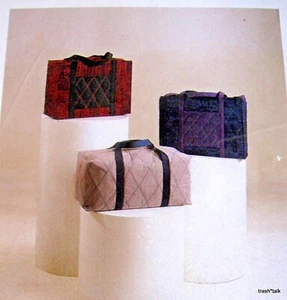 Oregon Treasures One Hour Tote Bag Purse Craft Pattern Vtg 80s - Picture 1 of 2