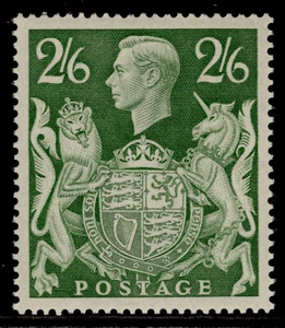 GB GVI SG476b, 2s 6d yellow-green, M MINT. Cat £15. - Picture 1 of 1