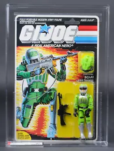 1986 Hasbro GI Joe Series 5 Sci-Fi 36 Back AFA 85 C80 B85 F85 MOC - Picture 1 of 13