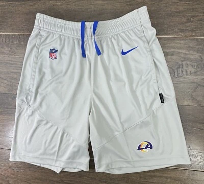 Pantalones Cortos Nike Los Angeles Rams Para Hombres XS Hueso NFL Práctica de Campo Fútbol Nuevo con Etiquetas Foto 1 de 4