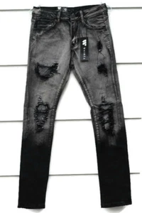 WAIMEA Skinny Fit Black Wash Women's Denim Jeans Pants Size 16 001 - Picture 1 of 6