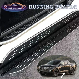 Fits for Hyundai Santa Cruz 2022-2024 Fixed Nerf Bars Running Board Side Steps - Picture 1 of 6
