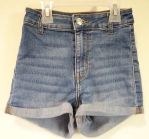 H&M Divded Denim Shorts Women's Size 0 - Picture 1 of 2