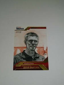 2009 TriStar Prospects Plus ** GOLD ** #1 Stephen Strasburg RC #D / 50