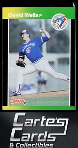 David Wells 1989 Donruss Baseball's Best #328 Toronto Blue Jays - Picture 1 of 2