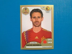 Figurine Panini World Cup Russia 2018 Gold n.137 Nacho Monreal Spain - Imagen 1 de 1