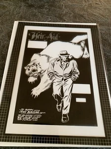 X-Men Wolverine Splash Page Printers Transparent Layout Guide 2 Piece Unusual - Picture 1 of 4