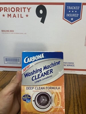 1 Carbona Washing Machine Cleaner, 10.58 Oz  3 Treatments - Image 1 of 3
