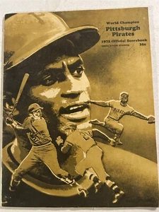1972 PITTSBURGH PIRATES Los Angeles DODGERS Program ROBERTO CLEMENTE Stargell - Picture 1 of 8