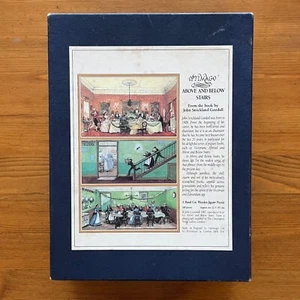 Above and Below Stairs - 308 piece wooden cut Optimago puzzle Goodall SEALED BAG - Picture 1 of 12