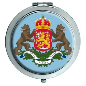 Finland Crest Compact Mirror - Picture 1 of 5