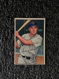 1952 Bowman Baseball #77 Eddie Robinson VG/EX - Picture 1 of 2