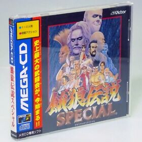 FATAL FURY SPECIAL Sega MEGA CD Japan Import MD MCD DRIVE GENESIS NTSC-J Comp