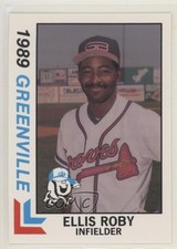 1989 Best Greenville Braves Ellis Roby #9