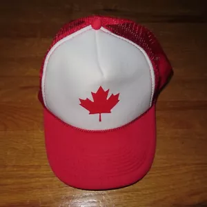 Vintage Otto Label - WINTER OLYMPICS - CANADA CUP (Adjustable Snap Back) Cap - Picture 1 of 3