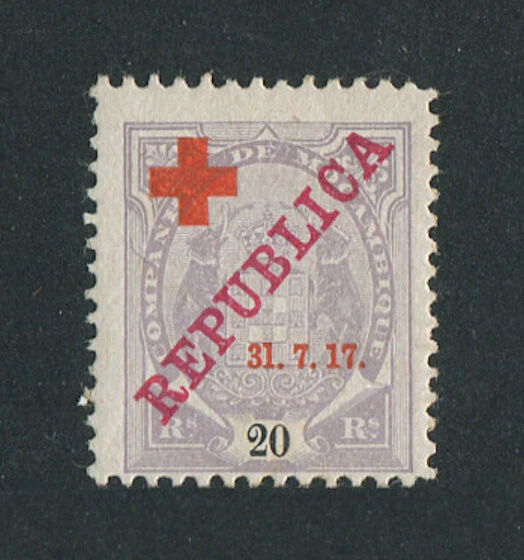 Mozambique Company (Portugal) Elephants #109B, VARIETY "1" of "31" BIGGER MH FVF - Image 1 of 1