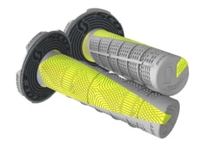 MANOPOLE MOTO CROSS ENDURO SCOTT DUECE GRIGIO GIALLO FLUO DOPPIA MESCOLA - Foto 1 di 1