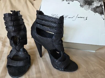 Elizabeth and James Gladiator Heels - Image 1 of 4
