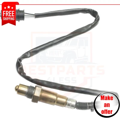 O2 Oxygen Sensor, Downstream, 4-Wire, Threaded-in for 2006-2008 BMW 325i / 325xi - Image 1 of 4
