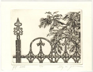 ELLY DE KOSTER: Neujahrsgraphik P. F. 2003 - Picture 1 of 1