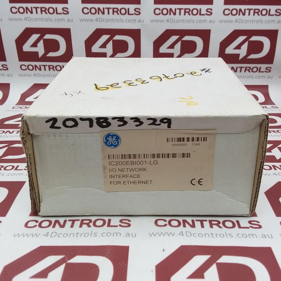 IC200EBI001 | GE Fanuc | VersaMax | Remote I/O Unit, 256KB, Sealed (NSS), LG - Image 1 of 1