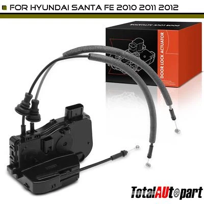 Actuador de cerradura de puerta para Hyundai Santa Fe 2010 2011 2012 lado del conductor trasero izquierdo Foto 1 de 4