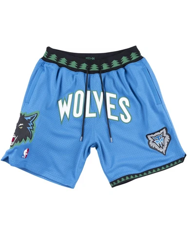 Authentic Just Don Minnesota Timberwolves Mitchell & Ness Shorts 2XL Rare NWT Cover