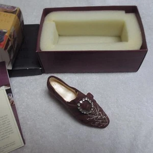 JUST THE RIGHT ZAPATO Baronesa Coleccionable Miniatura 25085 Estrás de Ópera - Imagen 1 de 6