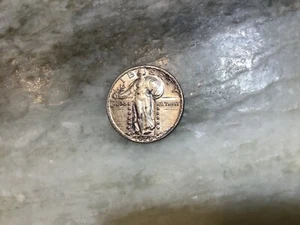 1929-S Silber Standing Liberty Quarter Unc. - Bild 1 von 2