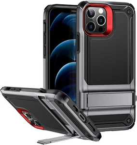ESR Heavy Duty Rugged Case with Vertical/Horizontal Stand for iPhone 12 & 12 Pro - Photo 1 sur 8