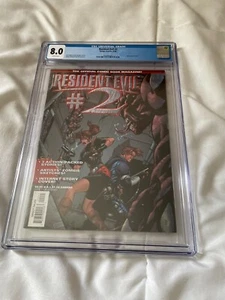 RESIDENT EVIL 2 BILD COMICS CGC 8.0 WEISSE SEITEN - Bild 1 von 3