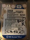 WD3200BEVT , 320GB  HDD , FAULTY IDEAL FOR PCB 2060-701499-000-REV A