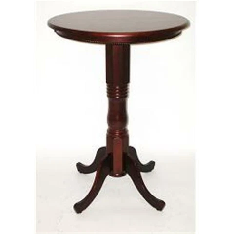 Boraam 70365 Spectator Pedestal Pub Table - Cherry Finish Cover